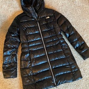 ✅LIKE NEW North Face Black Gotham Parka, Sz L